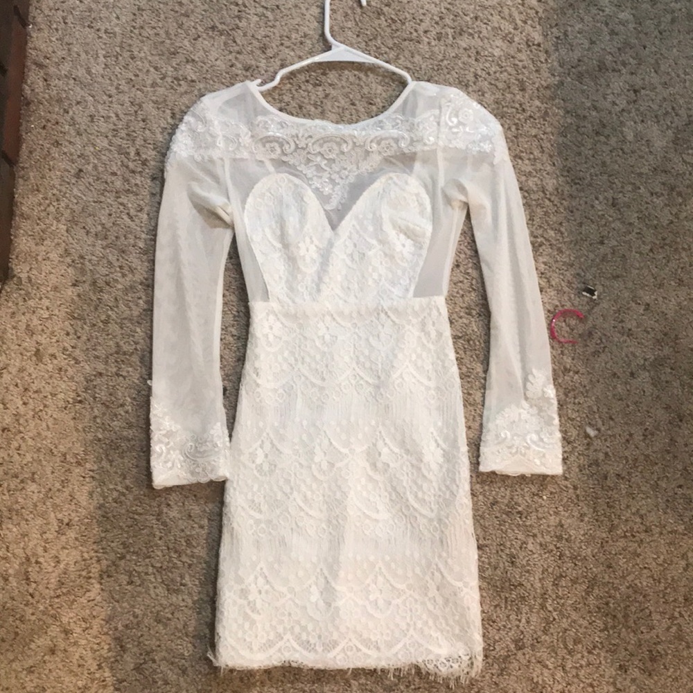 White Lace Dress
